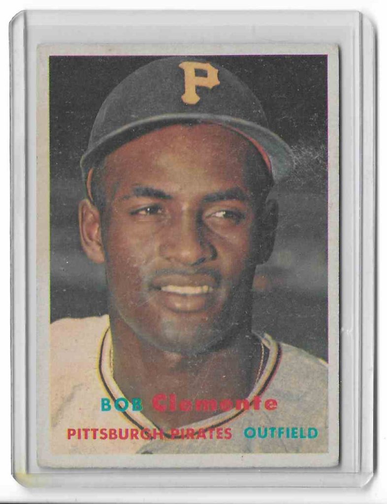 1957 Topps 76 Roberto Clemente